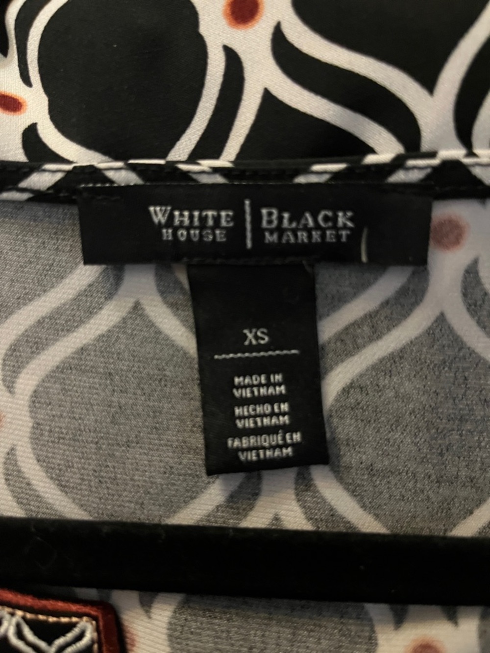 White House and Black Market Mini,Size XS